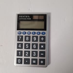 Sentry CA279 Jumbo-Key Pocket Calculator - Easy to Use!